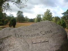 Hermann Löns Grab in der Tietlinger Heide